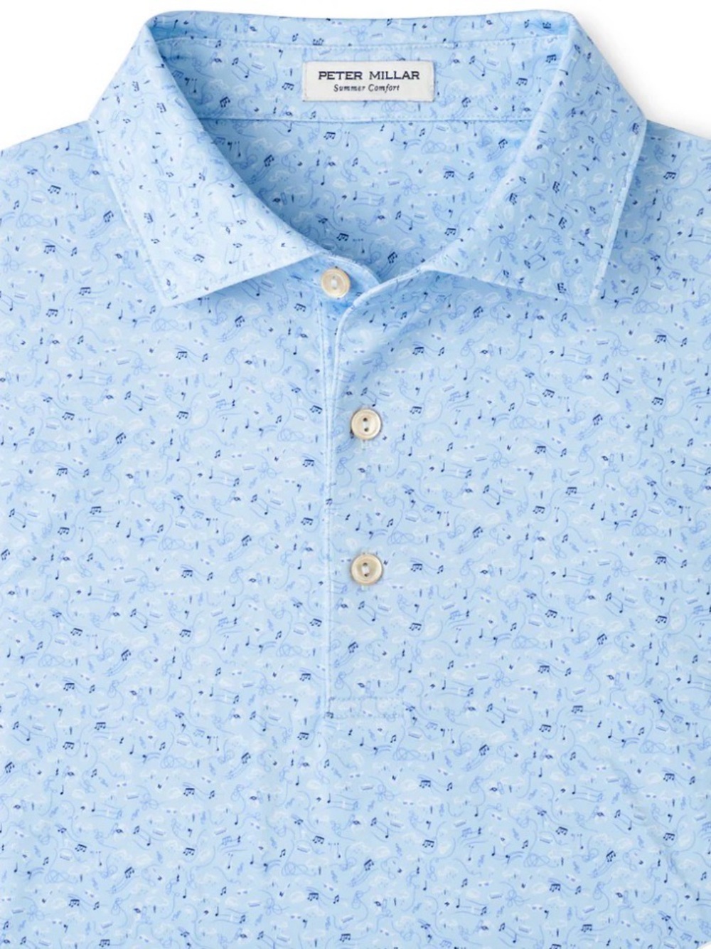 Peter Millar "Melody" Performance Polo!  Sky - XL - NWT & Sealed